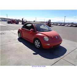 2003 - VOLKSWAGEN NEW BEETLE
