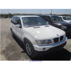 2001 - BMW X5