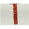 Image 2 : RED JASPER BRACELET. REPLACEMENT VALUE: $80.00