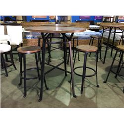 3 PIECE HIGH BISTRO TABLE SET