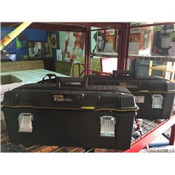 2 STANLEY FAT MAX TOOL BOXES & CONTENTS