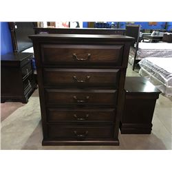 5 DRAWER BEDROOM HIGH BOY DRESSER