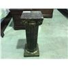 Image 1 : APPROX. 3' TALL GRECIAN COLUMN STYLE PLANT PEDASTAL