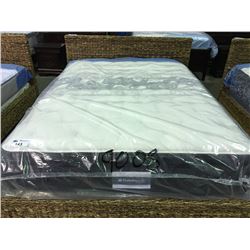 QUEEN SIZED SEALY POSTUREPEDIC PRO BACK MATTRESS & BOX SPRING SET