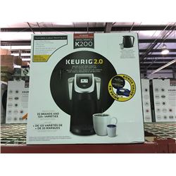 KEURIG 2.0 MODEL K200 SINGLE CUP HOME BREWING SYSTEM