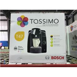 TASSIMO MODEL T47 SINGLE CUP HOME BREWING SYSTEM