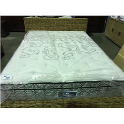 QUEEN SIZE SEALY POSTUREPEDIC PRO BACK  TITANIUM MATTRESS & BOX SPRING SET