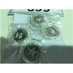 4X.999 FINE SILVER COINS -  TAX EXEMPT