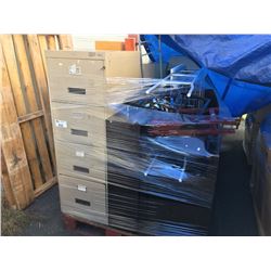 LARGE PALLET LOT OF ASSORTED USED FURNITURE & MISCELLANEOUS ITEMS ( WINNING BIDDER TO REMOVE ENTIRE