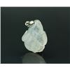 Image 2 : Small Icy Hardstone Carved Pendant