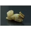 Image 3 : 2 Pc Han Style Jade Carved Bird