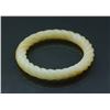 Image 1 : Chinese Fine Yellow Jade Carved Twisted Bangle
