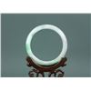 Image 3 : Two Color Green Jade Bangle with Certificate