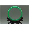 Image 1 : Exquisite Emerald Green Jadeite Carved Bangle
