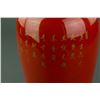 Image 3 : Red Imperial Gilt Porcelain Vase Qianlong MK