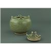 Image 2 : Song Style Celadon Porcelain Vase With Cover