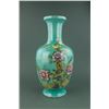 Image 1 : Chinese Turquoise Ground Porcelain Vase