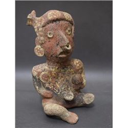 PRE-COLUMBIAN POTTERY FIGURE