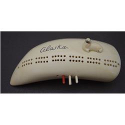 ESKIMO CRIBBAGE BOARD
