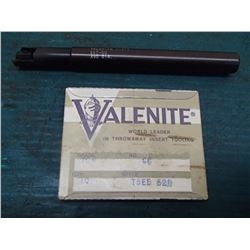 New Valenite Boring Bar with Inserts(10 Total)