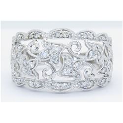 0.40 ctw Diamond Ring - 14KT White Gold