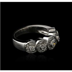 14KT White Gold 0.67 ctw Diamond Ring