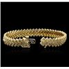 Image 3 : 14KT Yellow Gold 3.73 ctw Diamond Bracelet