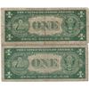 Image 2 : 1935 $1 Star Note Silver Certificate Currency Lot of 2