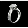 Image 3 : 1.21 ctw Diamond Ring - 14KT White Gold