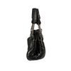 Image 2 : Chanel Black Leather Purse With Chain Handle