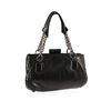 Image 4 : Chanel Black Leather Purse With Chain Handle