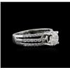 Image 1 : 14KT White Gold 1.45 ctw Diamond Ring