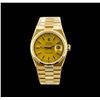 Image 2 : Rolex 18KT Yellow Gold Day-Date Men's Watch