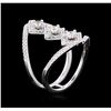 Image 3 : 1.08 ctw Diamond Ring - 14KT White Gold