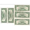 Image 2 : 1963 $5 Red Seal Bill Lot of 5