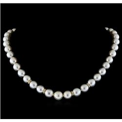 South Sea Cultured Pearl With Diamond Clasp