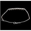 Image 2 : 0.65 ctw Diamond Bracelet - 14KT White Gold