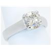Image 6 : GIA Certified 1.41 ctw Diamond Ring - Platinum