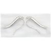 Image 9 : 0.25 ctw Diamond Earrings - 14KT White Gold