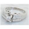 Image 6 : .95 ctw Diamond Ring - 14KT White Gold
