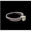 Image 2 : 1.06 ctw Diamond Ring - 14KT White Gold