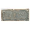 Image 2 : 1864 $10 Confederate States of America Bank Note