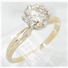 Image 3 : 1.28 ctw Brown Diamond Ring - 14KT Yellow Gold