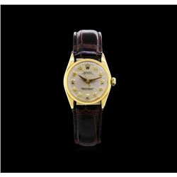 Rolex 14KT Yellow Gold Oyster Perpetual Watch