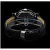 Image 3 : Cuervo y Sobrinos Stainless Steel 1.04 ctw Diamond Habana Torpedo Watch