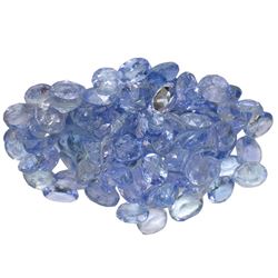 10 ctw Oval Mixed Tanzanite Parcel