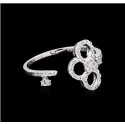 0.24 ctw Diamond Ring - 14KT White Gold