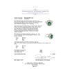 Image 3 : 1.90 ctw Emerald and Diamond Ring - 14KT White Gold