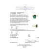 Image 3 : 3.92 ctw Emerald and Diamond Ring - 14KT Yellow Gold