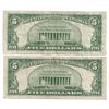 Image 2 : 1953 $5 Silver Certificate Currency Lot of 2